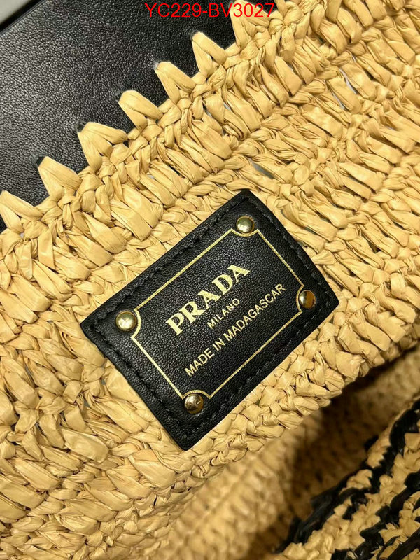 Prada Bags(TOP)-Handbag- what ID: BV3027 $: 229USD,