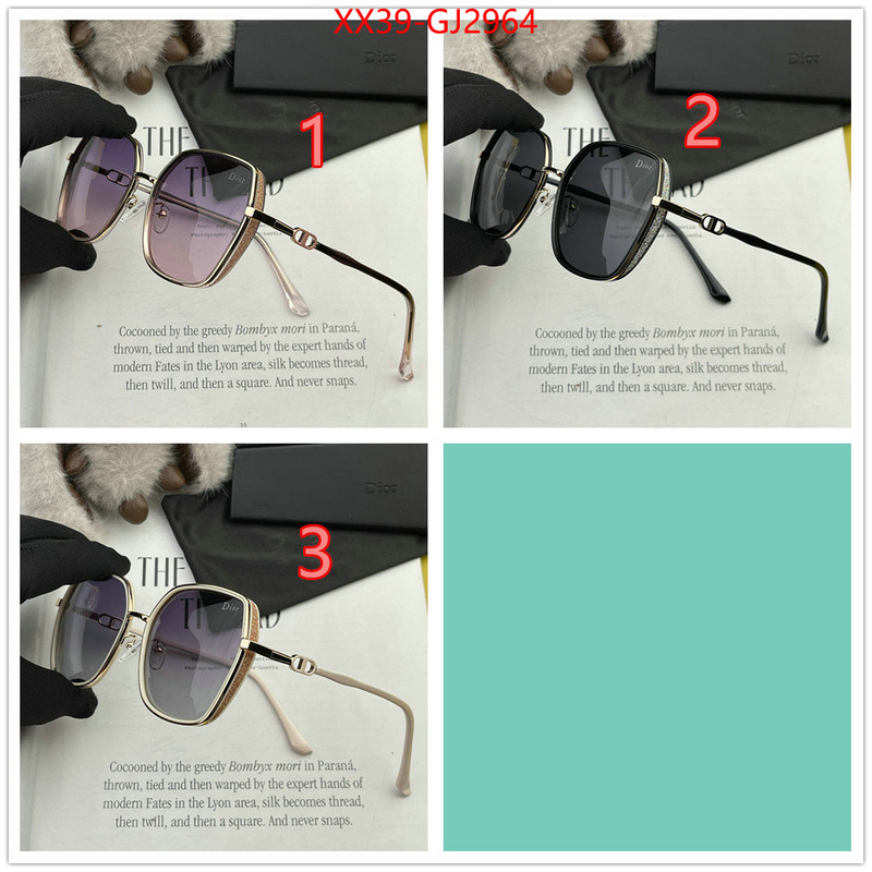 Glasses-Dior customize best quality replica ID: GJ2964 $: 39USD