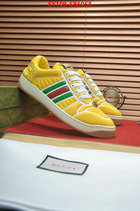 Men Shoes-Gucci how can i find replica ID: SB5058 $: 109USD