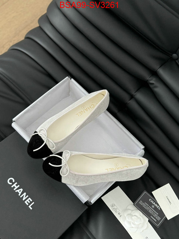 Women Shoes-Chanel copy aaaaa ID: SV3261 $: 99USD