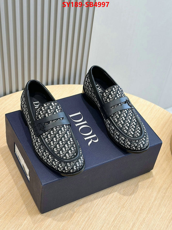 Men shoes-Dior luxury cheap replica ID: SB4997 $: 189USD