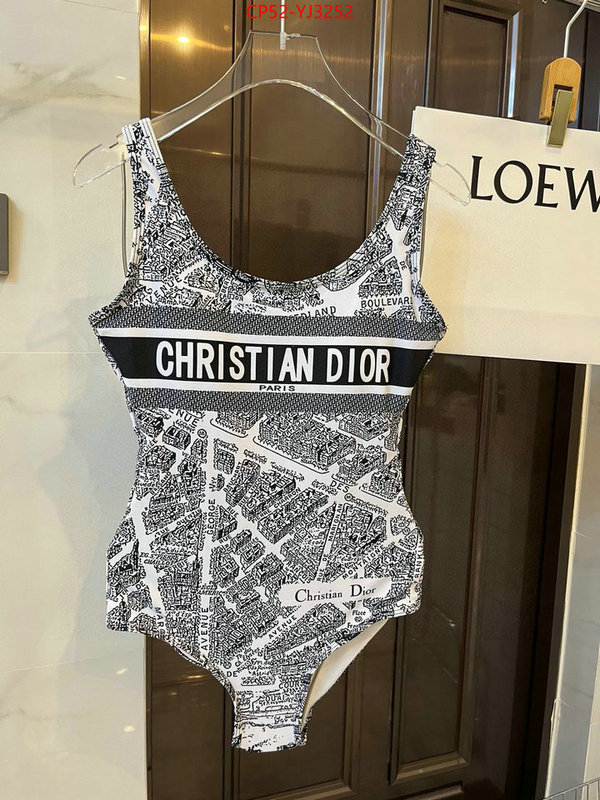 Swimsuit-Dior wholesale replica shop ID: YJ3252 $: 52USD