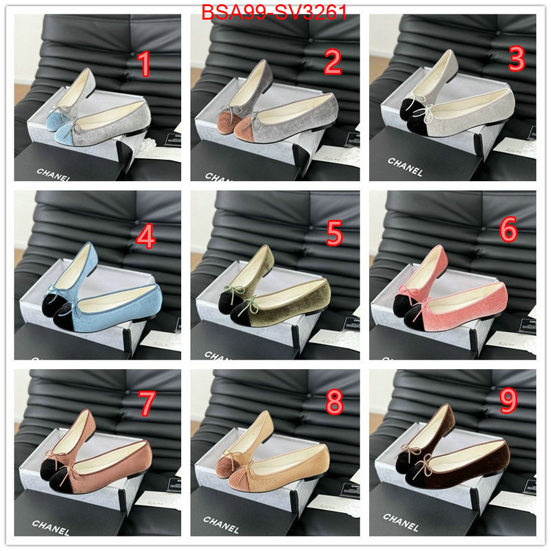 Women Shoes-Chanel copy aaaaa ID: SV3261 $: 99USD