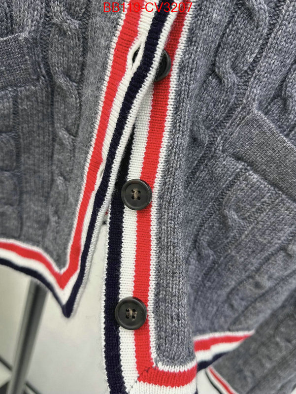 Clothing-Thom Browne buy best high-quality ID: CV3207 $: 119USD