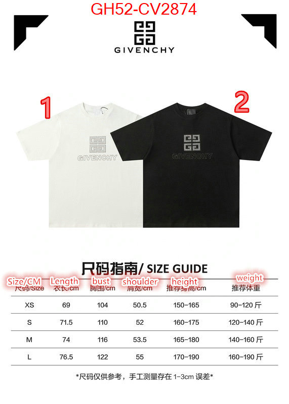 Clothing-Givenchy styles & where to buy ID: CV2874 $: 52USD