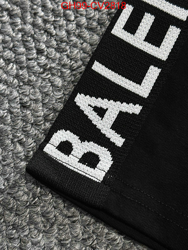 Clothing-Balenciaga mirror quality ID: CV2818 $: 99USD