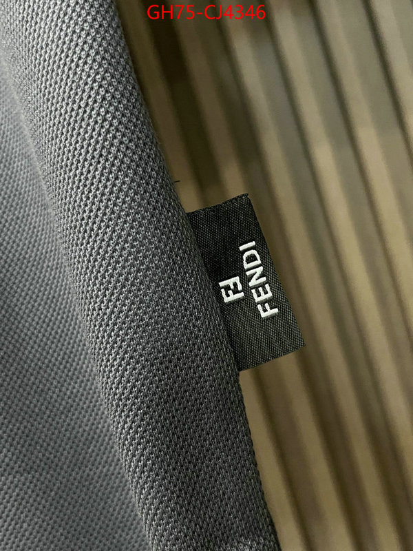 Clothing-Fendi perfect quality designer replica ID: CJ4346 $: 75USD
