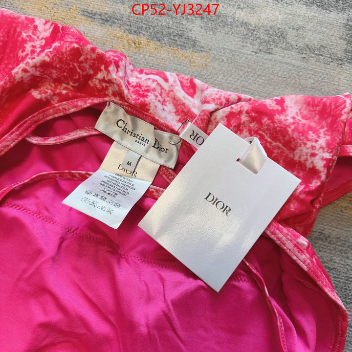 Swimsuit-Dior aaaaa quality replica ID: YJ3247 $: 52USD