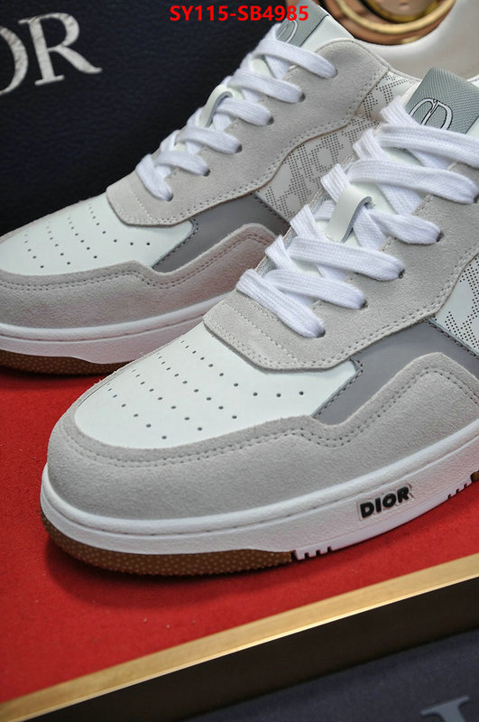 Men shoes-Dior best aaaaa ID: SB4985 $: 115USD