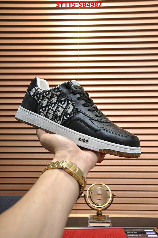 Men shoes-Dior designer fashion replica ID: SB4987 $: 115USD