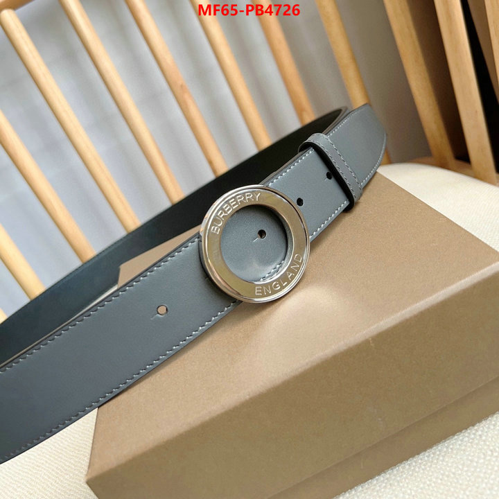 Belts-Burberry replicas ID: PB4726 $: 65USD