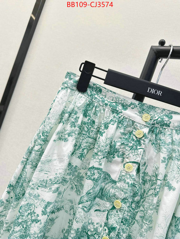 Clothing-Dior top fake designer ID: CJ3574 $: 109USD