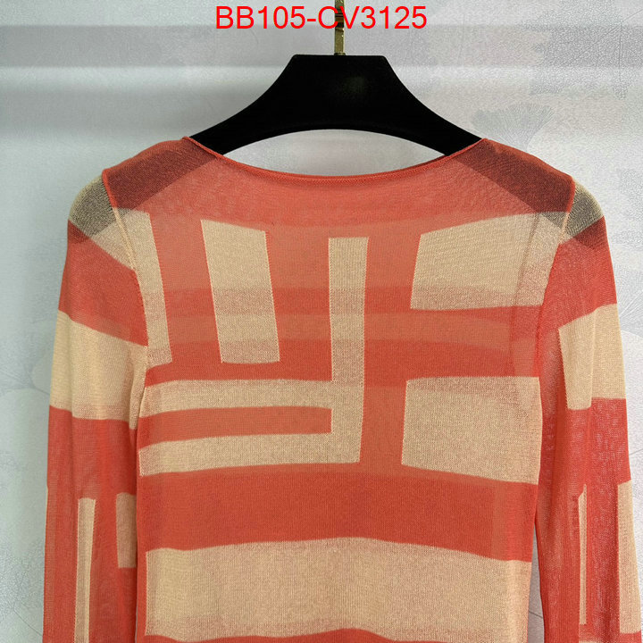 Clothing-Fendi aaaaa ID: CV3125 $: 105USD
