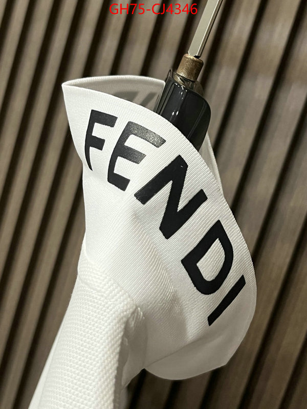Clothing-Fendi perfect quality designer replica ID: CJ4346 $: 75USD