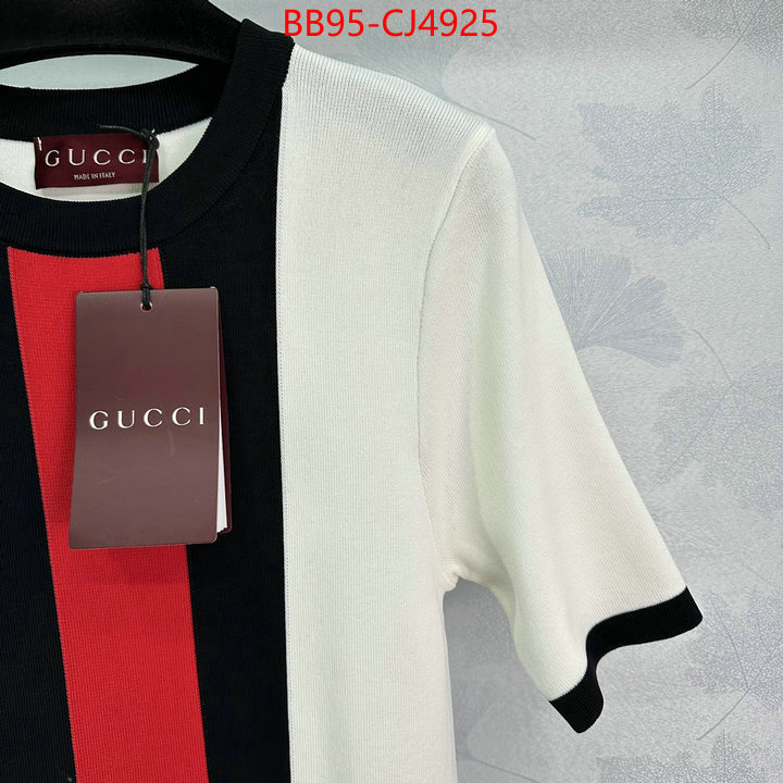 Clothing-Gucci wholesale sale ID: CJ4925 $: 95USD