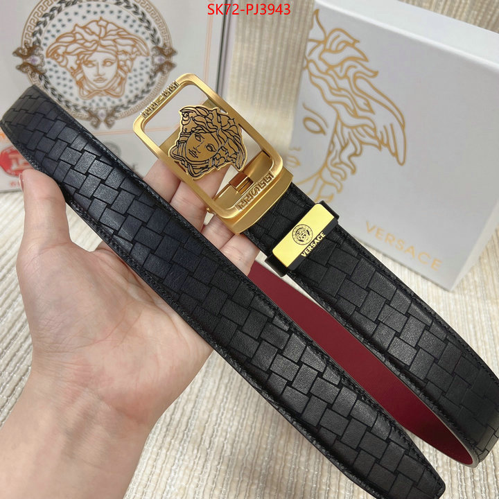 Belts-Versace top perfect fake ID: PJ3943 $: 72USD