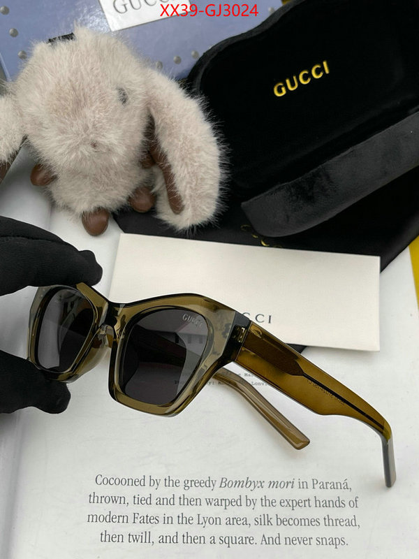 Glasses-Gucci 7 star quality designer replica ID: GJ3024 $: 39USD