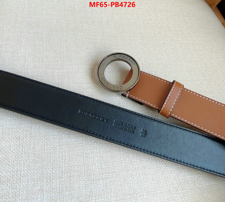 Belts-Burberry replicas ID: PB4726 $: 65USD