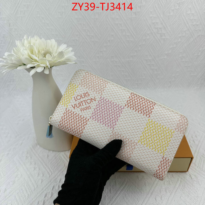 LV Bags(4A)-Wallet luxury fake ID: TJ3414 $: 39USD,