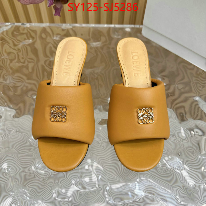 Women Shoes-Loewe where to find the best replicas ID: SJ5286 $: 125USD