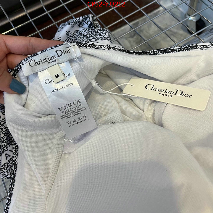 Swimsuit-Dior wholesale replica shop ID: YJ3252 $: 52USD