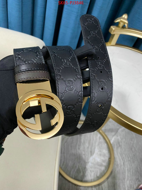 Belts-Gucci fake high quality ID: PJ3846 $: 65USD
