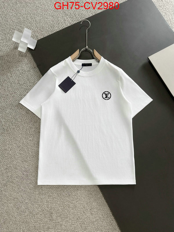 Clothing-LV shop cheap high quality 1:1 replica ID: CV2980 $: 75USD