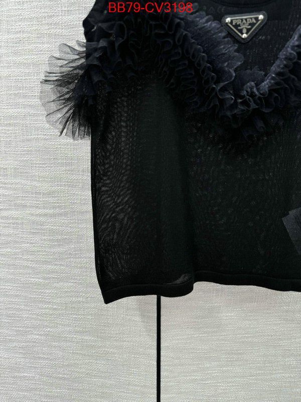 Clothing-Prada where should i buy replica ID: CV3198 $: 79USD