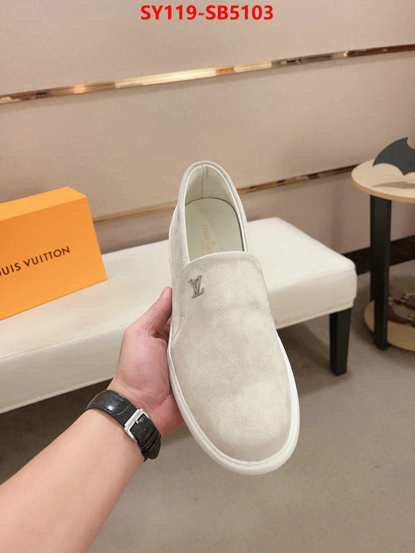 Men Shoes-LV new designer replica ID: SB5103 $: 119USD