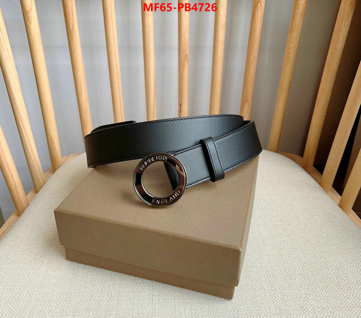 Belts-Burberry replicas ID: PB4726 $: 65USD