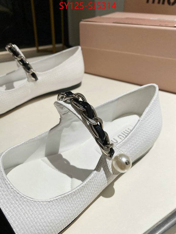 Women Shoes-Miu Miu unsurpassed quality ID: SJ5314 $: 125USD