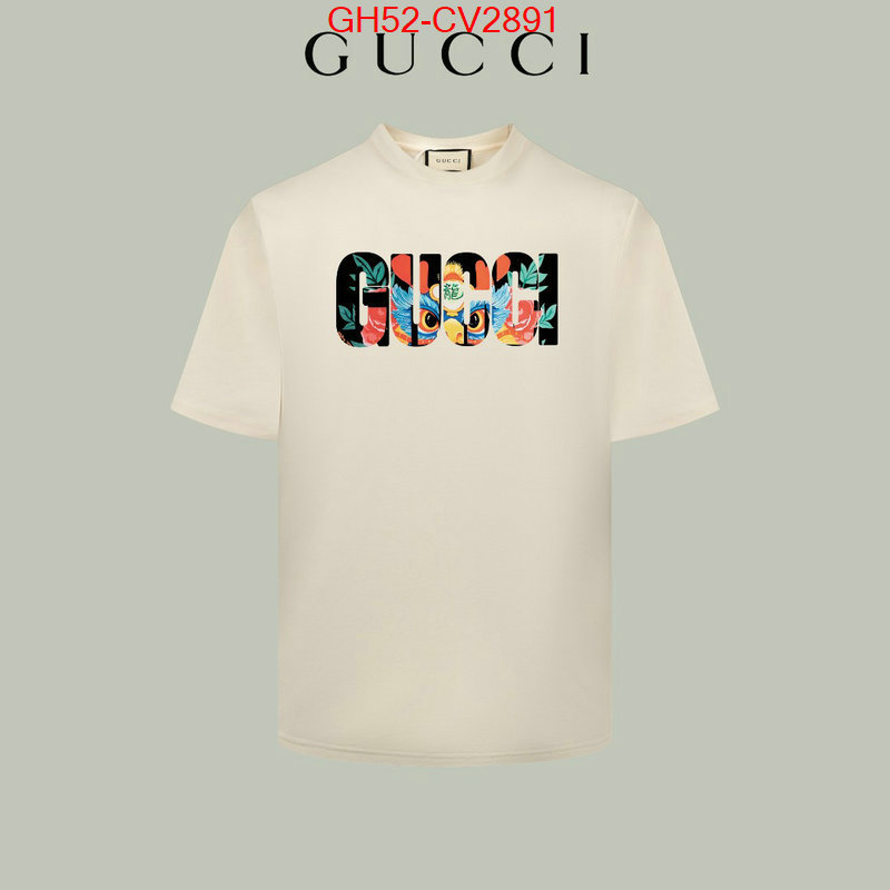 Clothing-Gucci replica designer ID: CV2891 $: 52USD
