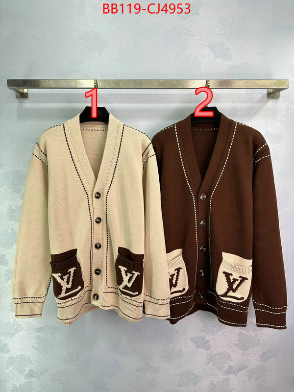 Clothing-LV the quality replica ID: CJ4953 $: 119USD