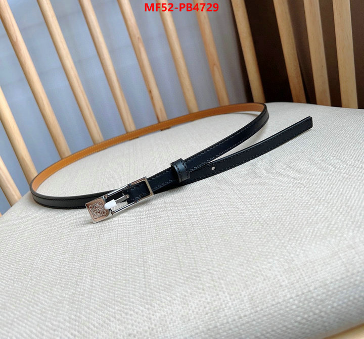 Belts-Loewe wholesale china ID: PB4729 $: 52USD