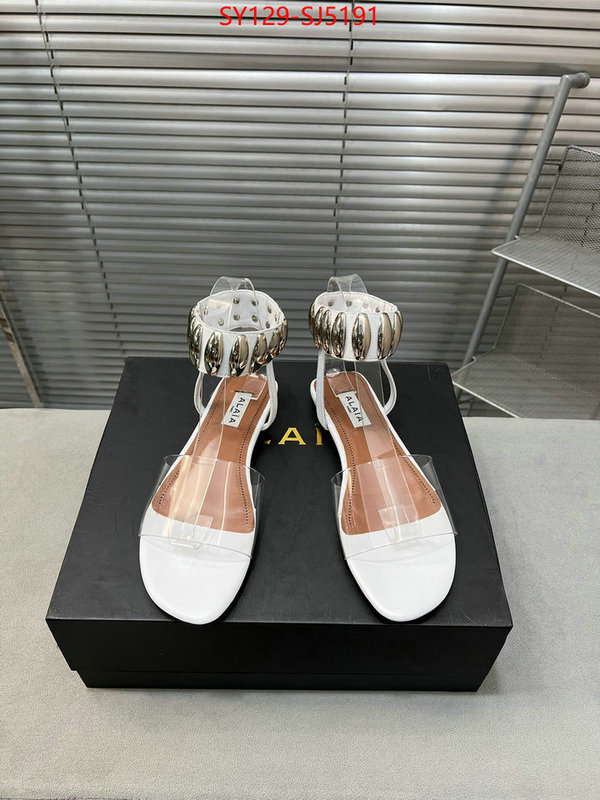 Women Shoes-ALAIA aaaaa+ replica designer ID: SJ5191 $: 129USD