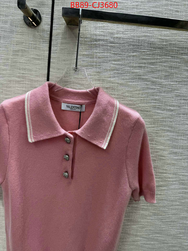Clothing-Valentino 2024 perfect replica designer ID: CJ3680 $: 89USD