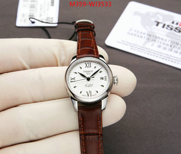 Watch(TOP)-Tissot where could you find a great quality designer ID: WJ3533 $: 359USD