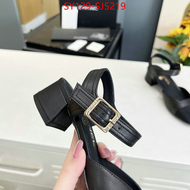 Women Shoes-Chanel what is a 1:1 replica ID: SJ5219 $: 129USD