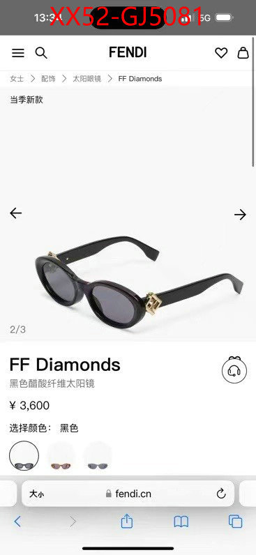 Glasses-Fendi what are the best replica ID: GJ5081 $: 52USD