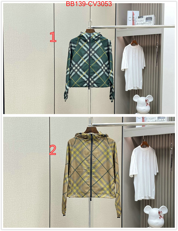 Clothing-Burberry where to find the best replicas ID: CV3053 $: 139USD