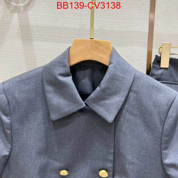 Clothing-Gucci designer high replica ID: CV3138 $: 139USD
