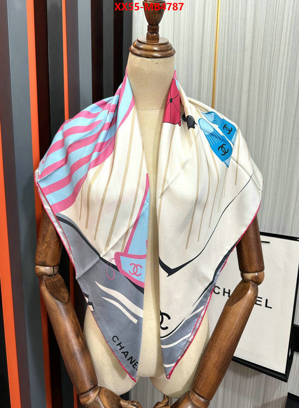 Scarf-Chanel quality replica ID: MB4787 $: 55USD