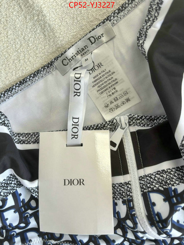 Swimsuit-Dior 2024 perfect replica designer ID: YJ3227 $: 52USD