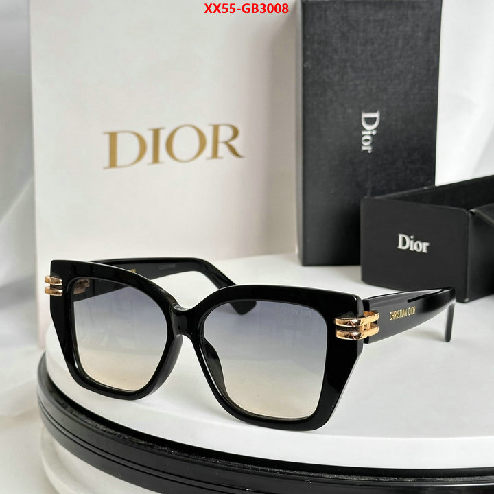 Glasses-Dior top quality designer replica ID: GB3008 $: 55USD