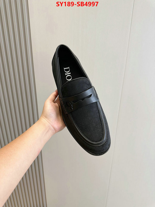 Men shoes-Dior luxury cheap replica ID: SB4997 $: 189USD