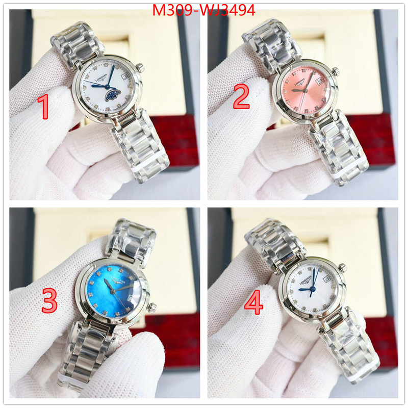 Watch(TOP)-Longines 1:1 clone ID: WJ3494 $: 309USD