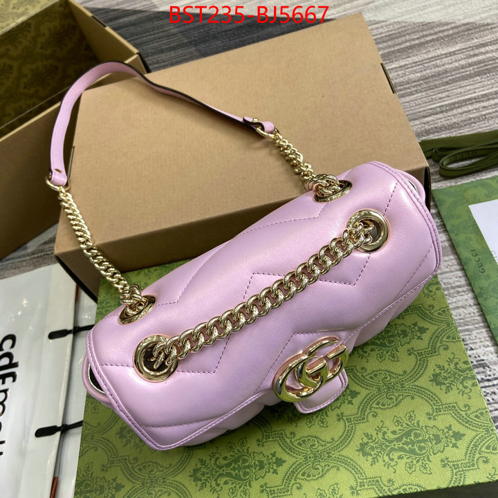 Gucci Bags(TOP)-Marmont fashion replica ID: BJ5667 $: 235USD,