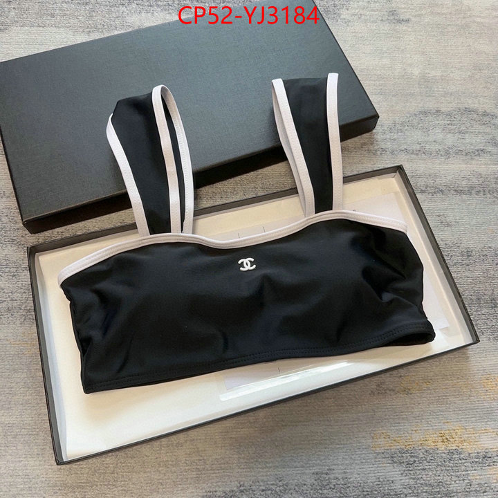 Swimsuit-Chanel 2024 replica wholesale cheap sales online ID: YJ3184 $: 52USD