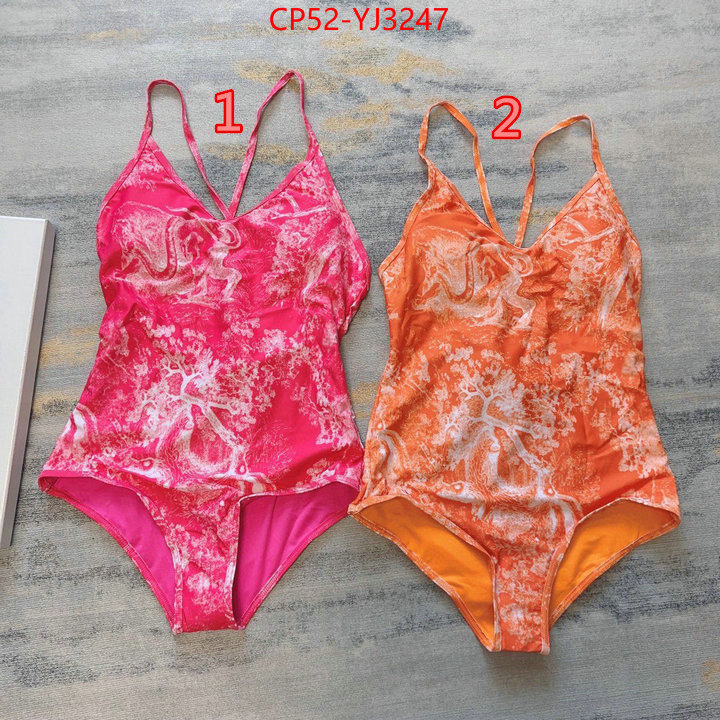 Swimsuit-Dior aaaaa quality replica ID: YJ3247 $: 52USD