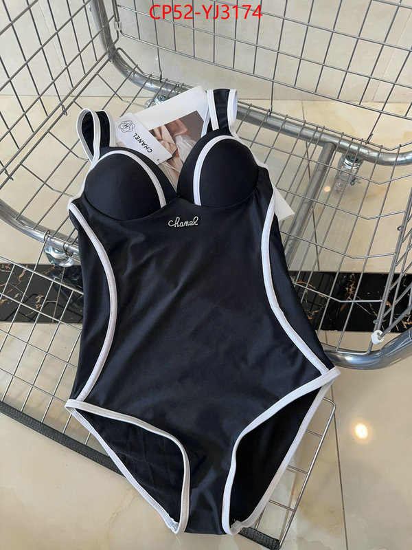 Swimsuit-Chanel luxury cheap ID: YJ3174 $: 52USD